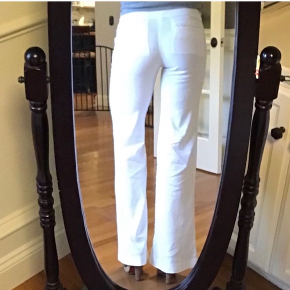 { Theory } Linen Blend Pants Sz 2 - Picture 3 of 7